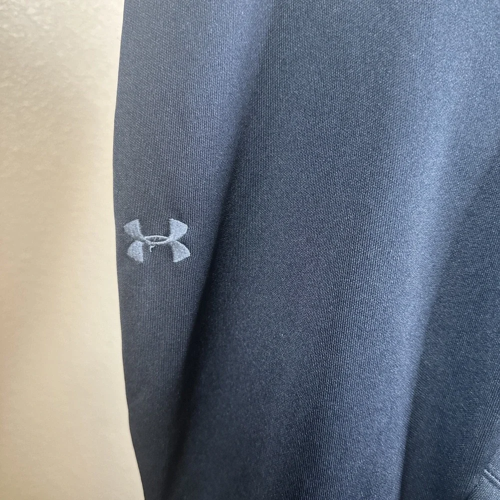 Under Armour Baseball Pants Adult Small Black Fitted Belt Loops Uniform Mens